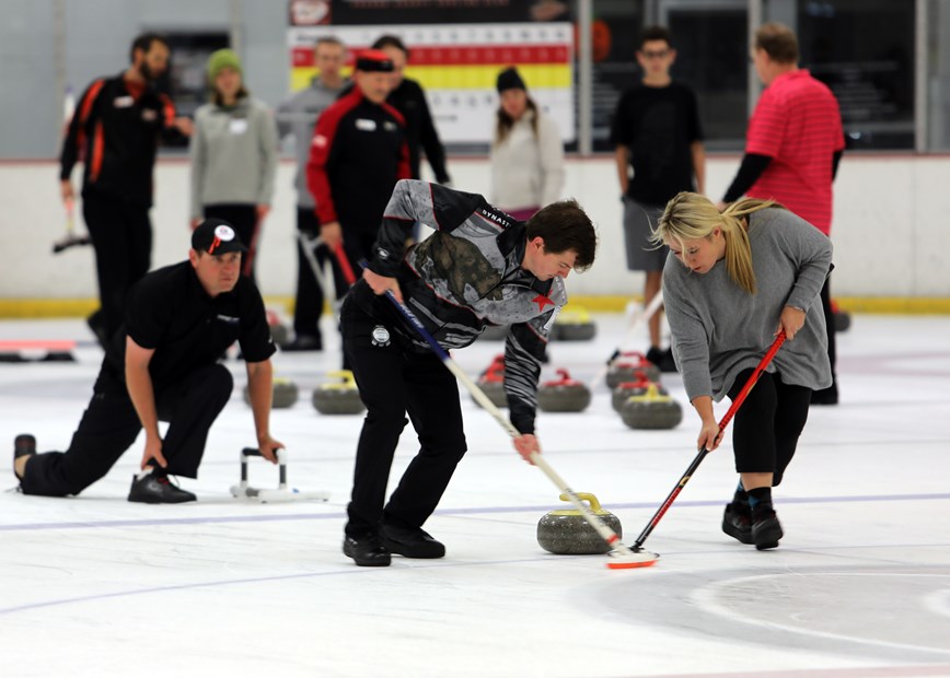 Curling Night in America Watch Party Events Great Park Ice